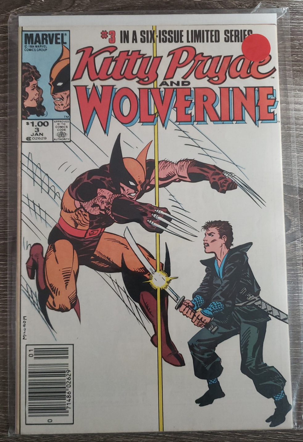 Kitty Pryde and Wolverine,  Issue #3D