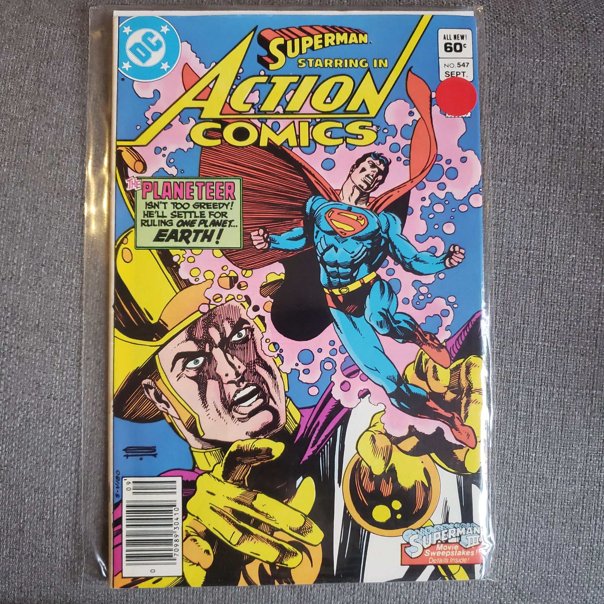 Action Comics, Vol. 1,  Issue #547