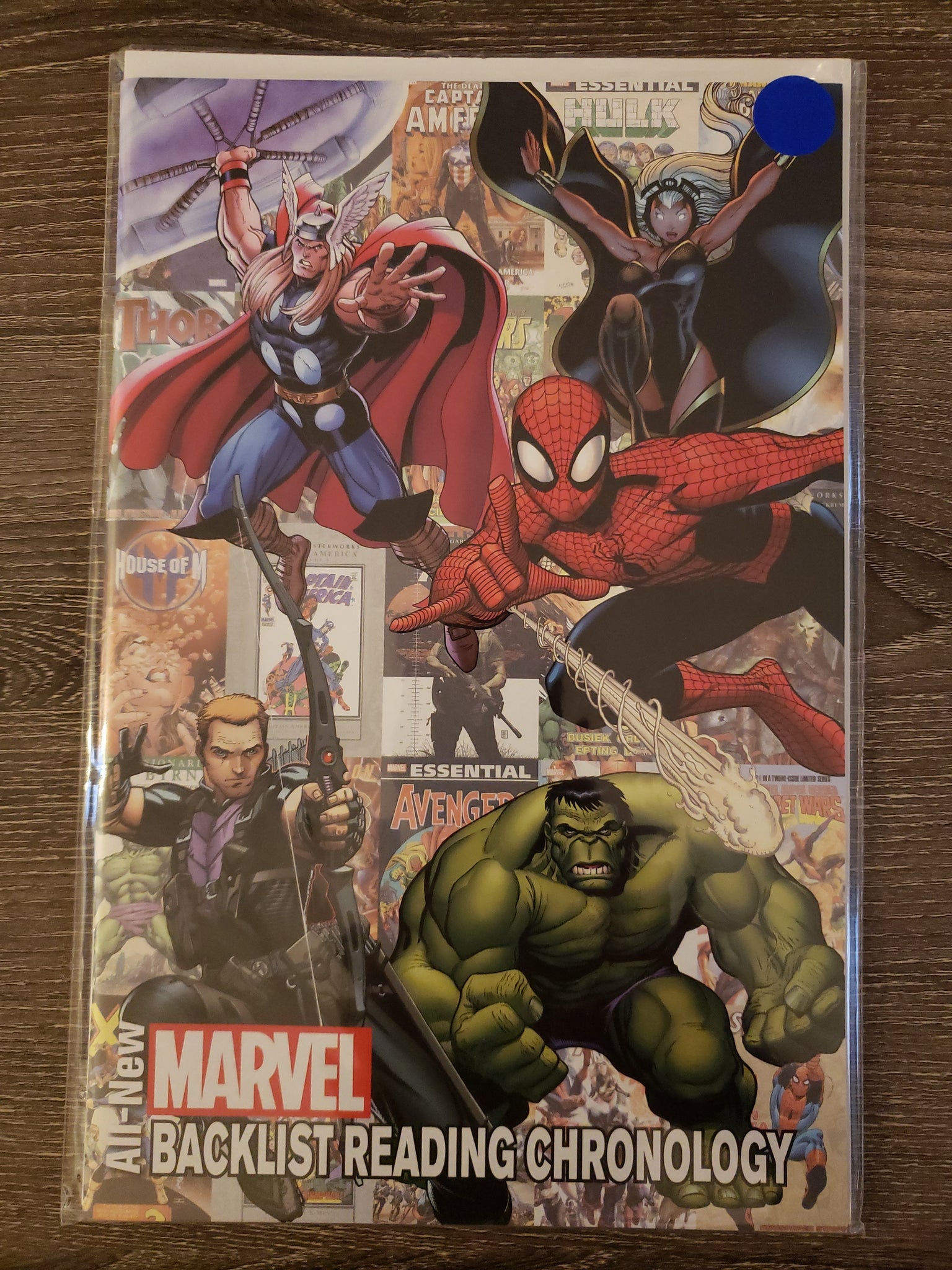 All-New Marvel Backlist Reading Chronology,  Issue #1