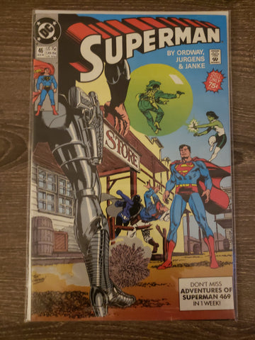 Superman, Vol. 2,  Issue #46