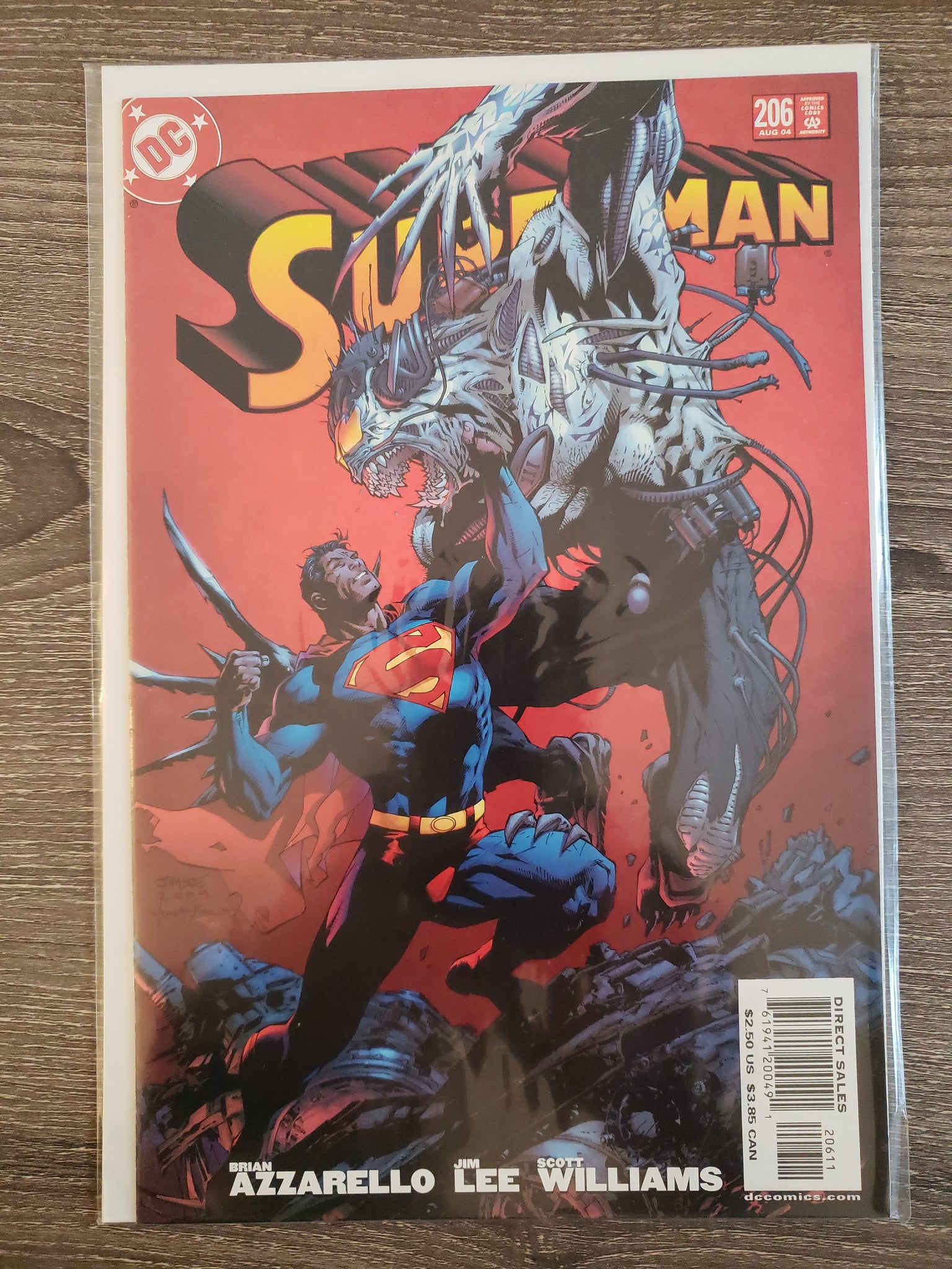 Superman, Vol. 2,  Issue #206