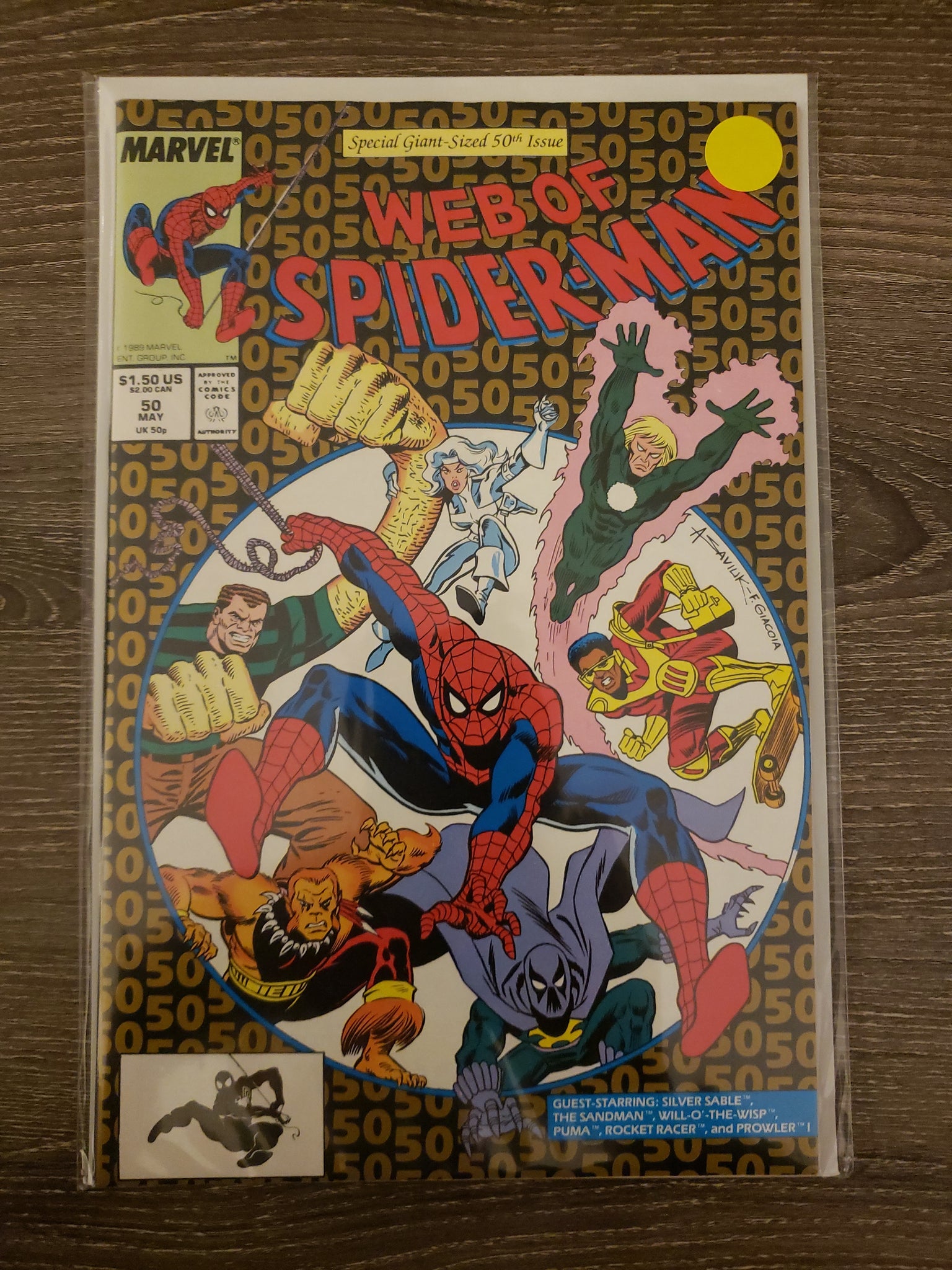 Web of Spider-Man, Vol. 1,  Issue #50A