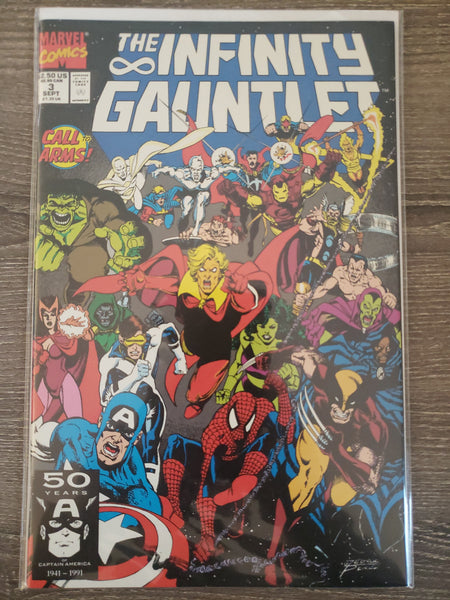 Infinity Gauntlet set issues 1-6