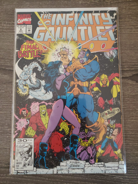 Infinity Gauntlet set issues 1-6