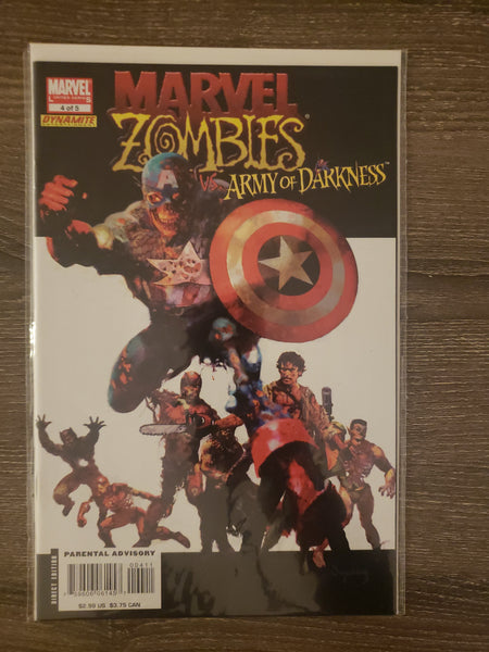 Marvel Zombies / Army of Darkness set,  Issues #1-5