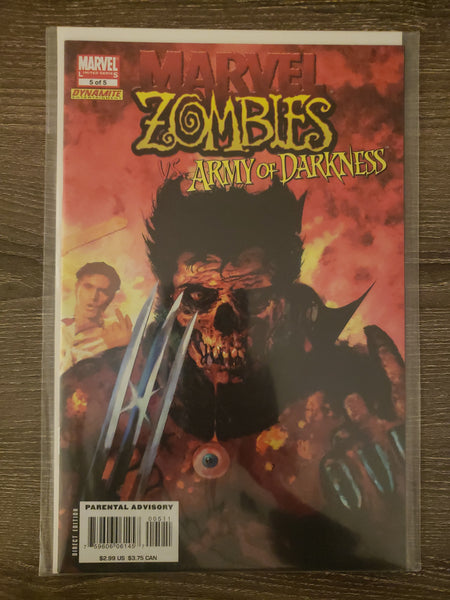 Marvel Zombies / Army of Darkness set,  Issues #1-5