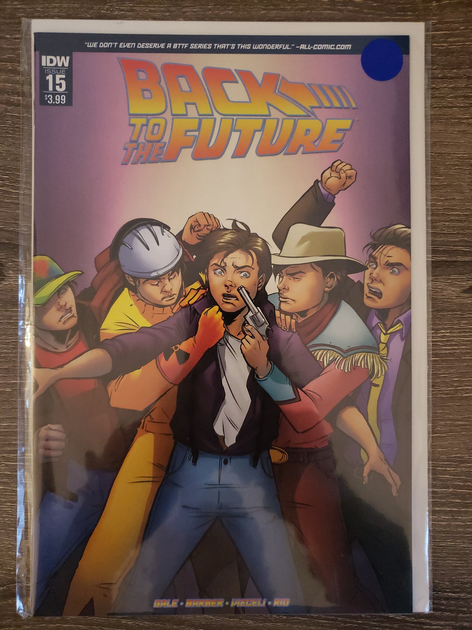 Back To The Future (IDW Publishing),  Issue #15A