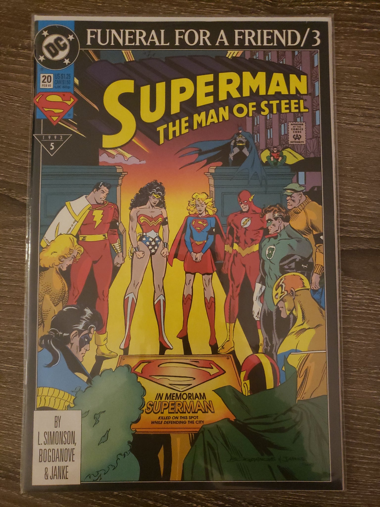 Superman: The Man of Steel,  Issue #20A