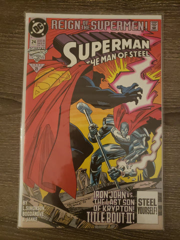 Superman: The Man of Steel,  Issue #24A