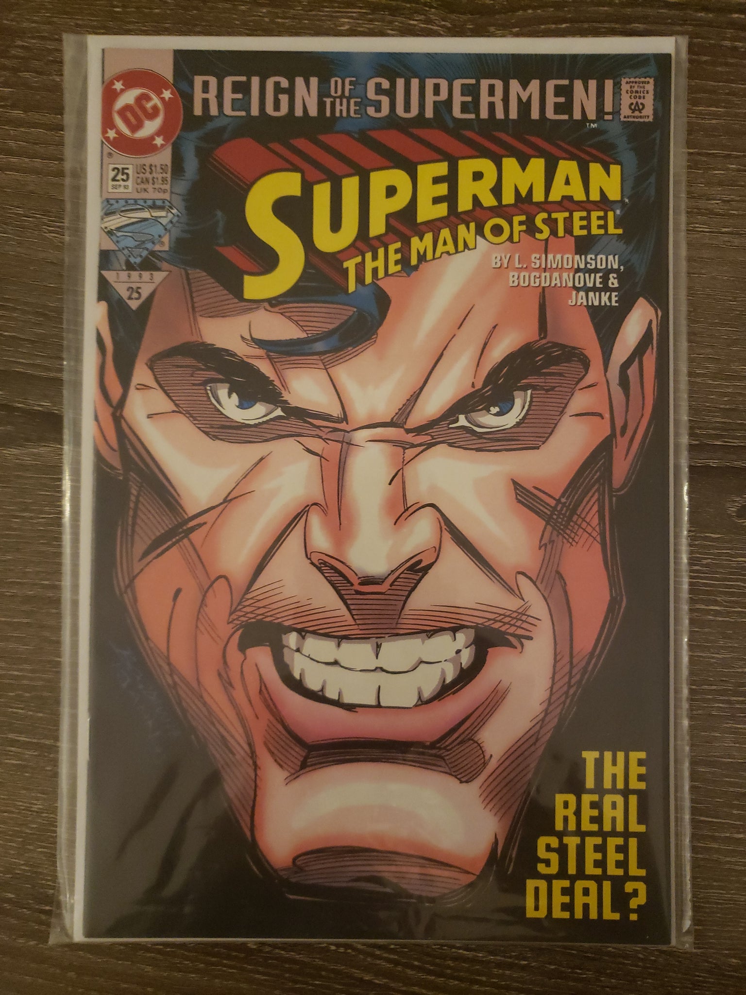 Superman: The Man of Steel,  Issue #25A