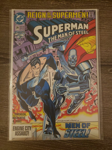 Superman: The Man of Steel,  Issue #26B