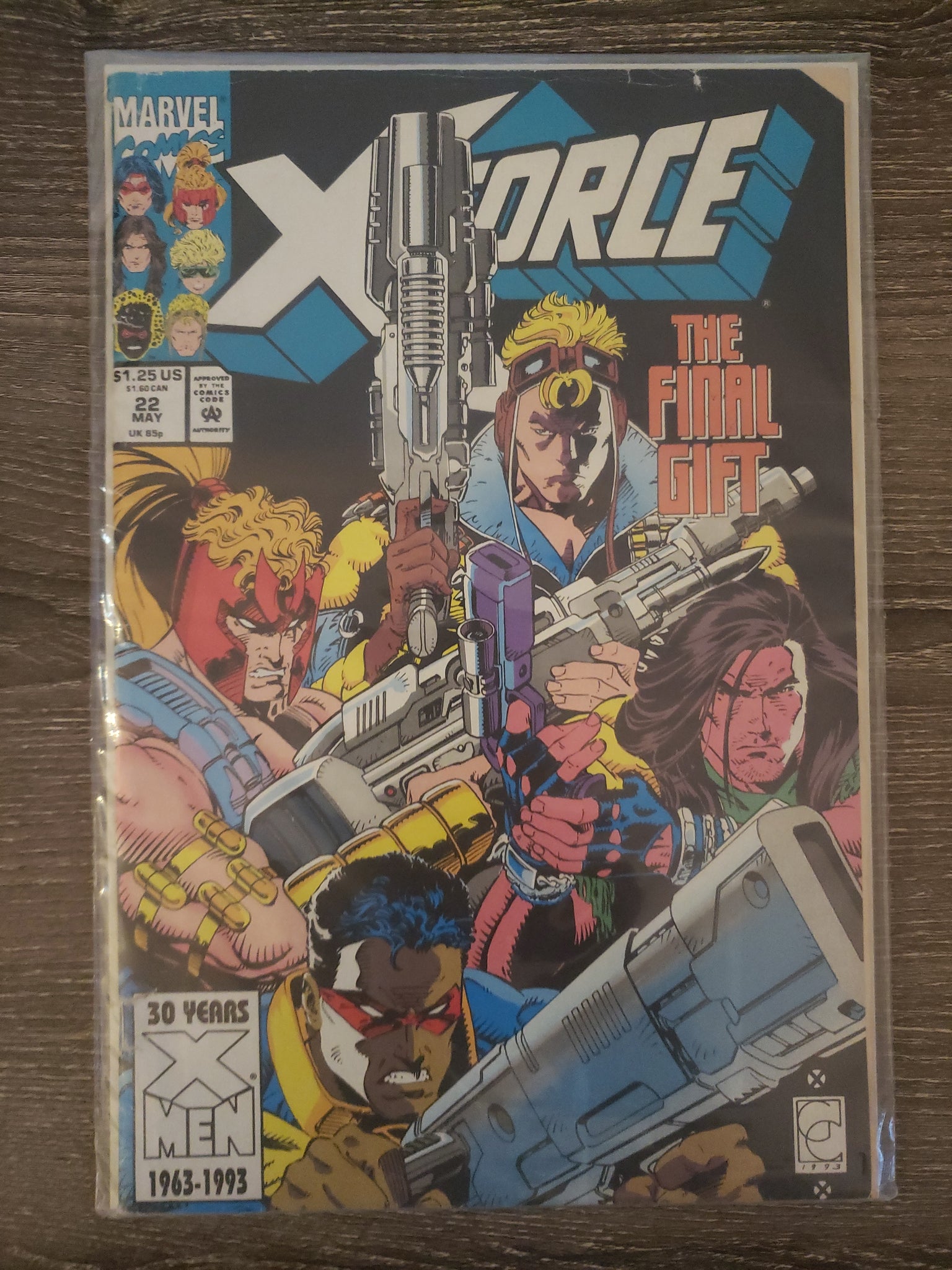 X-Force, Vol. 1,  Issue #22A