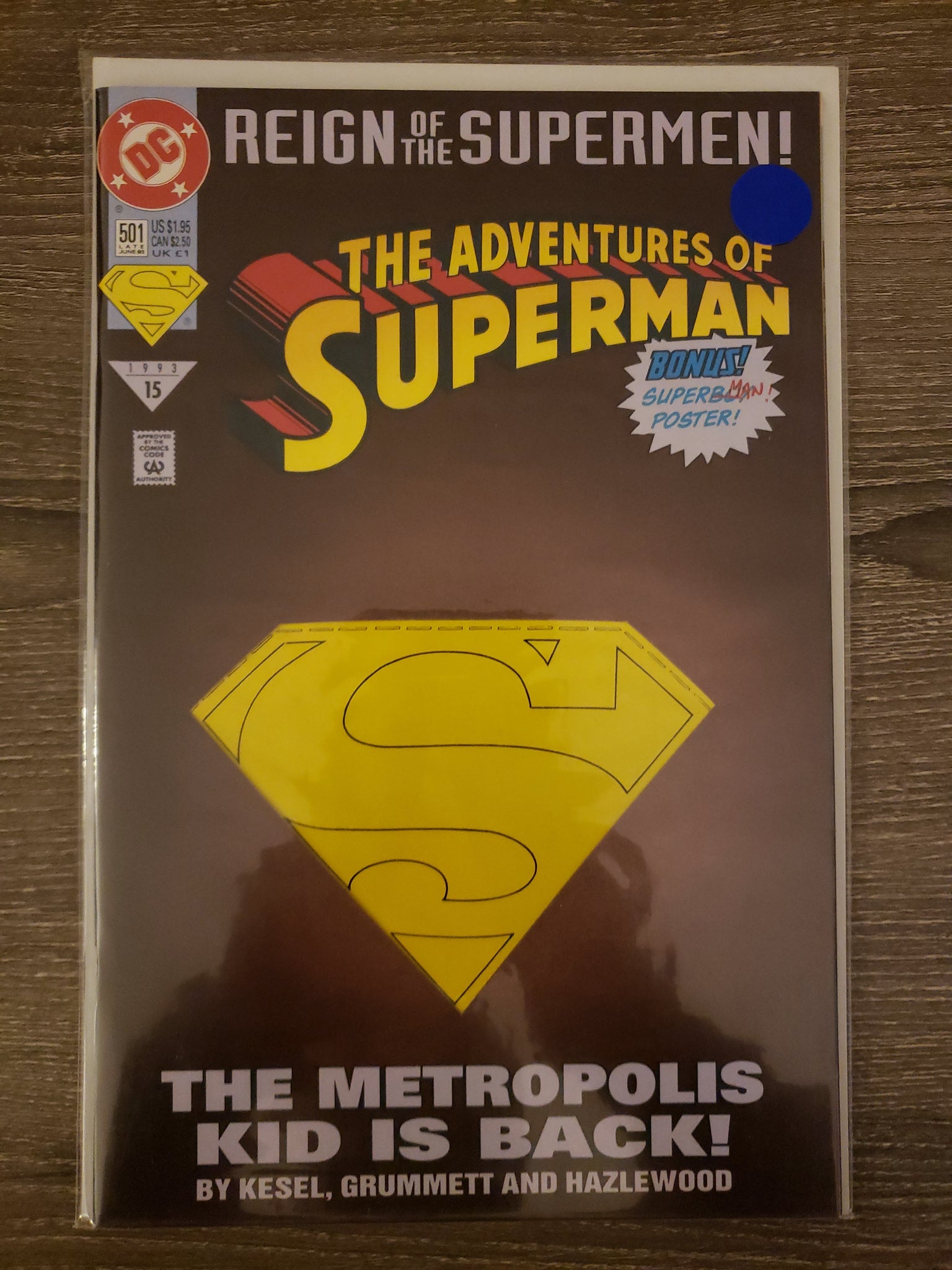 The Adventures of Superman,  Issue #501B