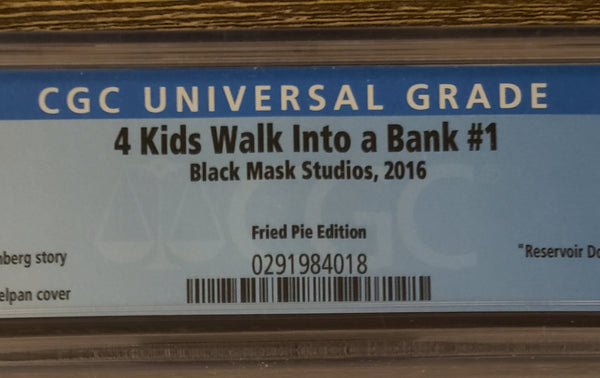 4 Kids Walk Into A Bank, Issue #1N