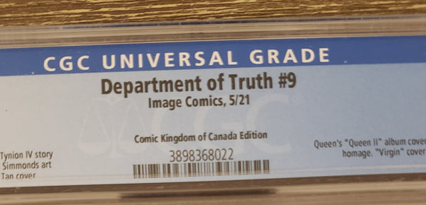 The Department of Truth, Issue #9AF