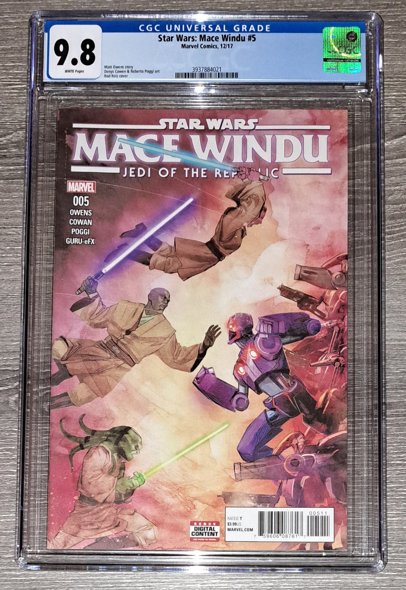 Star Wars: Jedi of the republic: Mace Windu, Issue # 5A