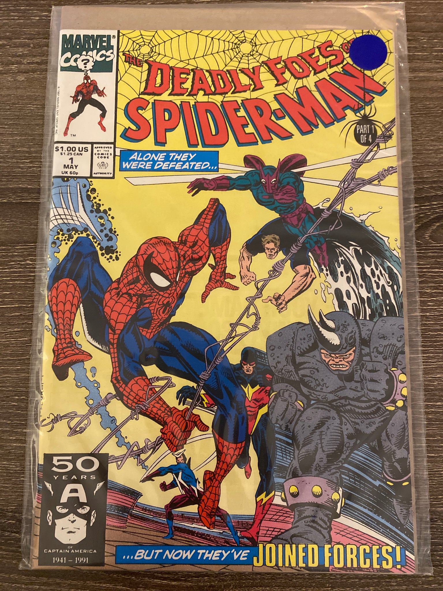 The Deadly Foes of Spider-Man,  Issue #1A