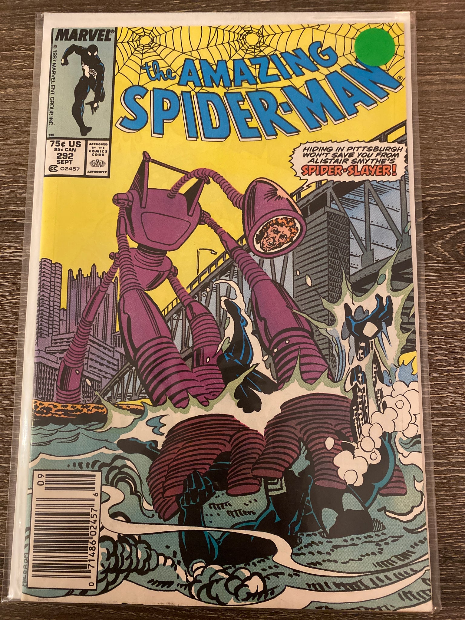 The Amazing Spider-Man, Vol. 1,  Issue #292A