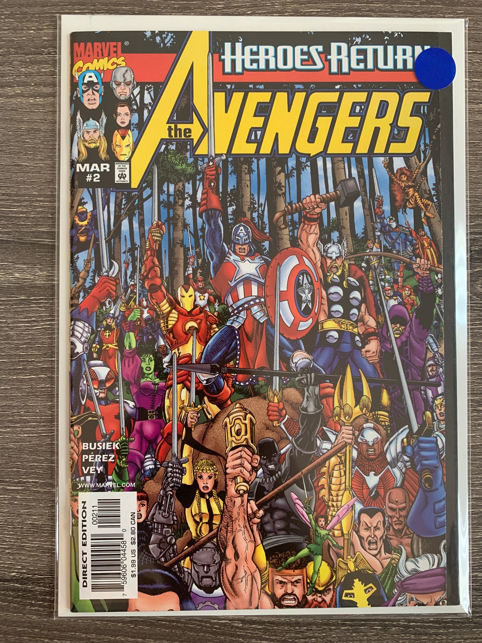 Avengers, Vol. 3,  Issue #2A