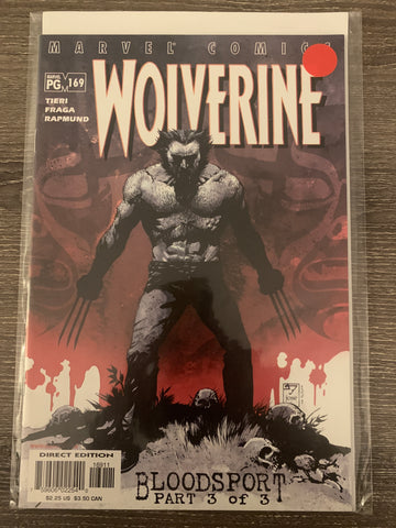 Wolverine, Vol. 2,  Issue #169A