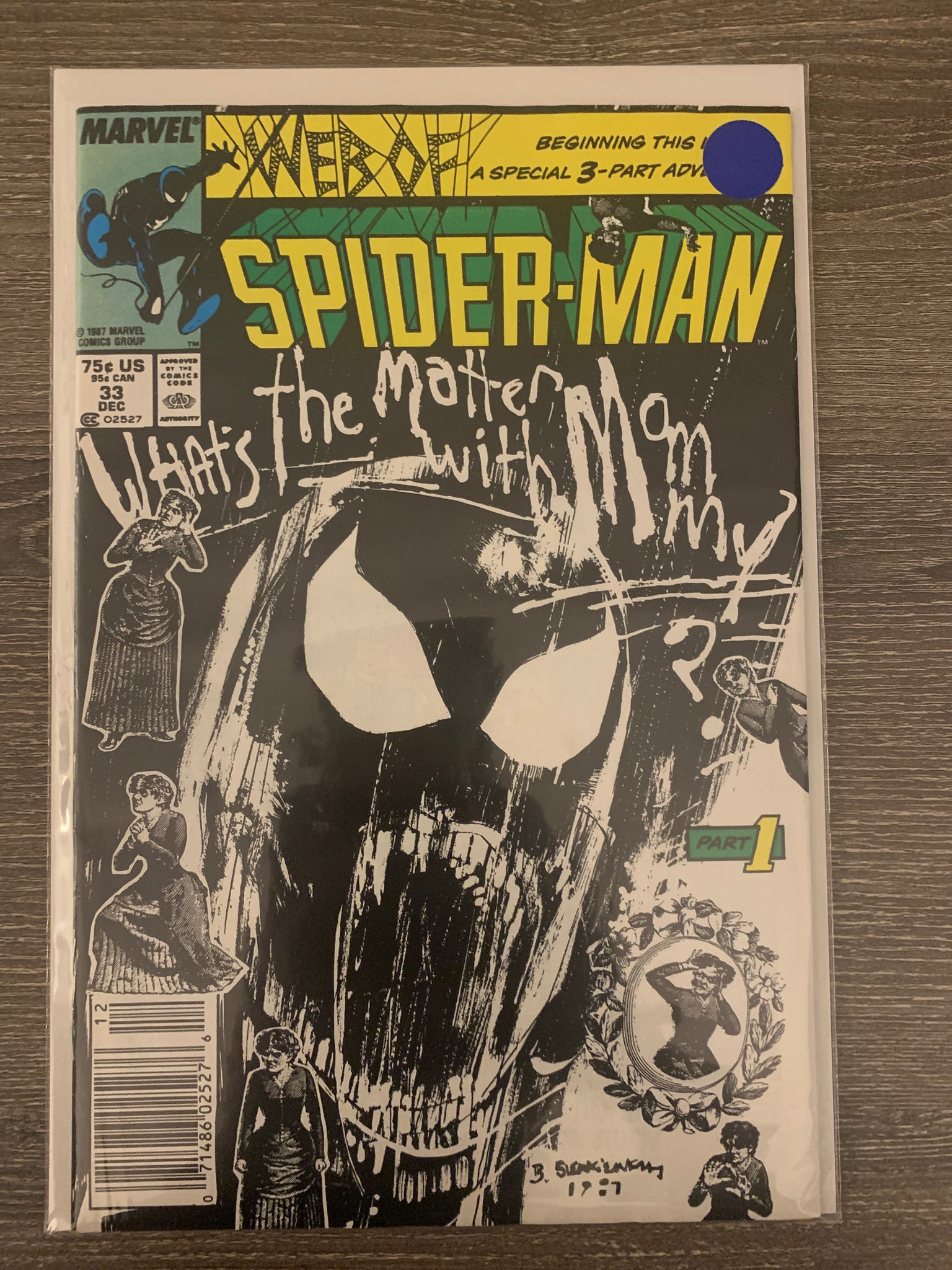 Web of Spider-Man, Vol. 1,  Issue #33B