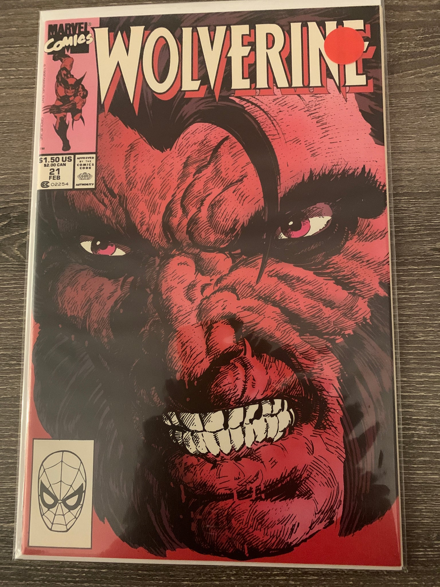 Wolverine, Vol. 2,  Issue #21A