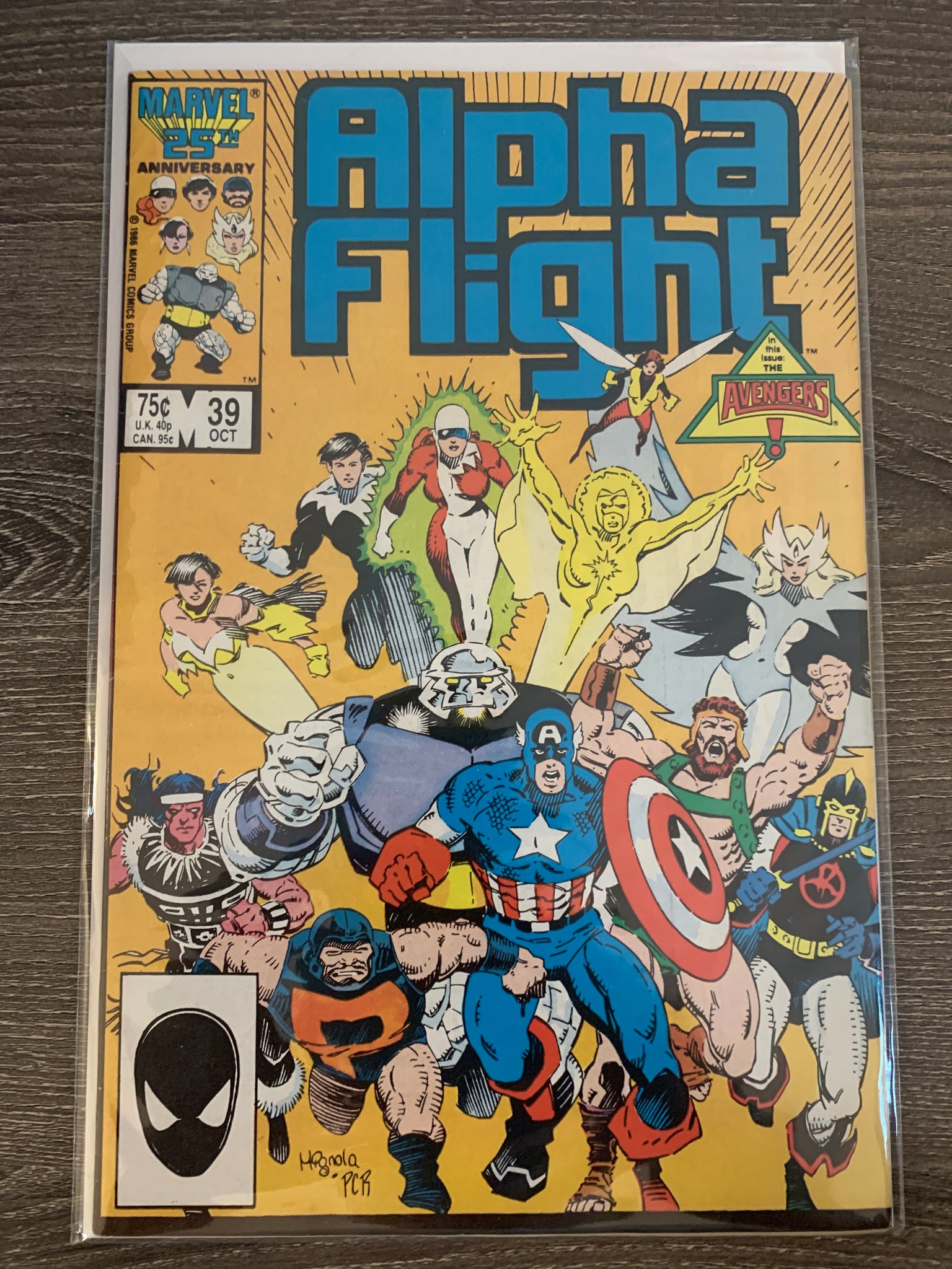 Alpha Flight, Vol. 1,  Issue #39A