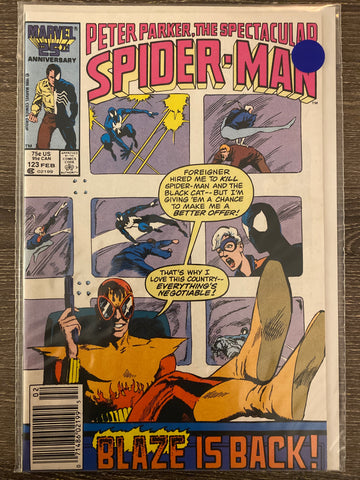 The Spectacular Spider-Man, Vol. 1,  Issue #123A