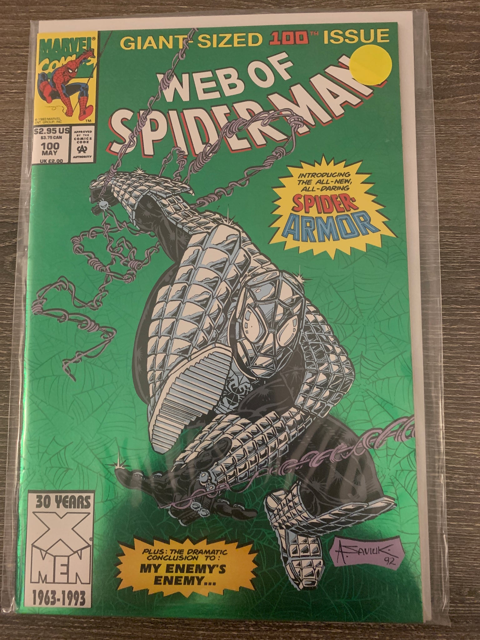 Web of Spider-Man, Vol. 1,  Issue #100A